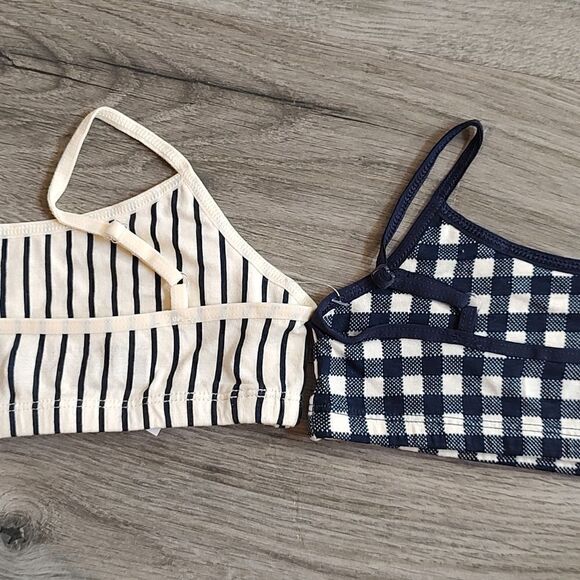 New With Tag 2-Pack Patterned Size S (6-7) Cami Bra for Girls‎ - Picture 5 of 7